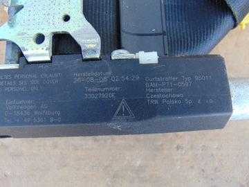 фото thumb №10, Pas натяжитель правый перед vw transporter t5