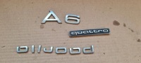 фото thumb №4, A6 c7 4g lift эмблема крышки багажника надпись задняя a6 allroad quattro