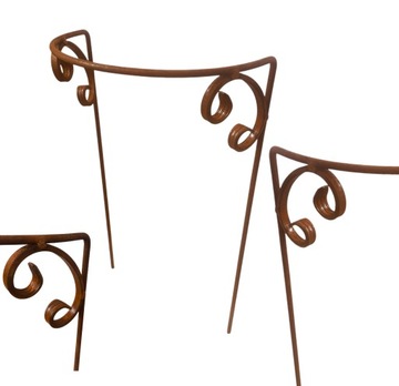 Podpora do roślin krzewów kwiatów róż PERGOLA podpórki 40/80cm okrągła 1szt