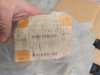 Комплект молдинг крепёжных накладки крепёжные левое порог bmw 2 f23 51777465301 с Разборки, фото thumb