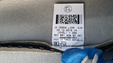 фото thumb №7, Skoda octavia iii 3 12-22r оббивка матеріал обшивка сидіння правий перед