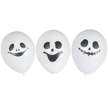Zestaw balonów duchy HALLOWEEN