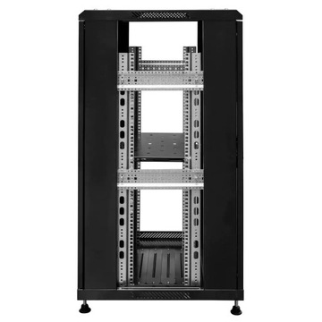 Шкаф RACK 19″ 22U стоячий серверный металлический 60х60х116,5 см черный Мега-М