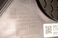 фото thumb №12, Chevrolet trax 1.7 td 2013 rhd задній правий панель дверний 95353783