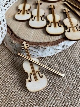 Scrapki Scrapki Скрипка со смычком, набор из 5 шт.