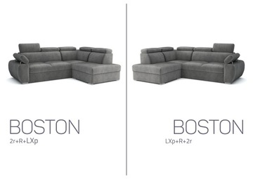 BOSTON XI угловой диван со спальным местом и контейнером