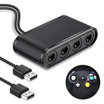 Адаптер Gamecube 3 в 1 для Nintendo Switch/WII U/ПК