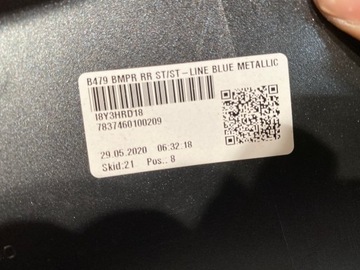 фото thumb №16, Ford fiesta mk8 st-line бампер зад задний