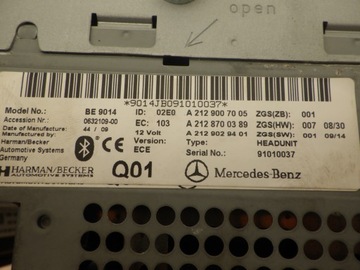 фото thumb №7, Mercedes w212 радіо навігація навігація a2129007005