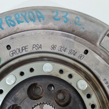 фото thumb №3, Колесо маховики 9832497480 136km 1.2 puretech mhev hn09 peugeot citroen opel