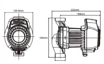 ЦИРКУЛЯЦИОННЫЙ НАСОС IBO MAGI MAX 32-100/180