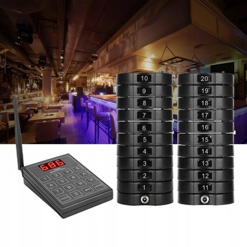 SYSTEM PAGER W RESTAURACJI ZESTAW