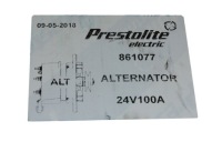 Генератор prestolite electric 861077 Доставка, фото thumb
