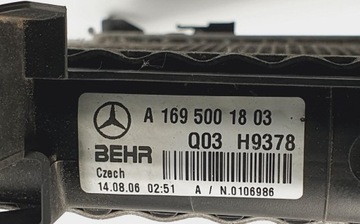 фото thumb №6, Радіаторів води mercedes w169 1.7 a1695001803