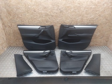 фото thumb №16, Bmw x3 f25 сиденья диван кожа ковшеобразные туннель обшивки дверь комплект uk