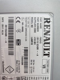 фото thumb №6, Радио навигация reanult megane iv 281155240r europa