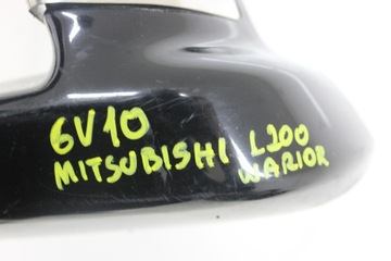 фото thumb №8, Mitsubishi l200 warrior 96r- бампер переднее перед средний накладка хром