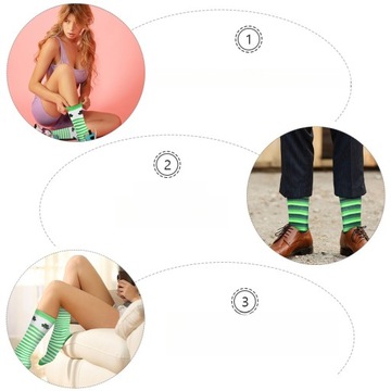 SKARPETKI PIĘKNA UNISEX SHAMROCK