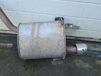 Mini cooper r56 1.6d труба вихлопна гасник 2754643 Доставка, фото thumb