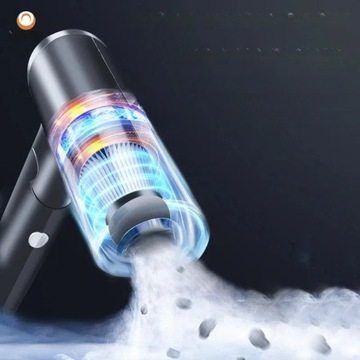 Беспроводной автомобильный и домашний пылесос - USB, фильтр HEPA