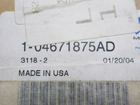 фото thumb №7, Стрічка змотувач подушка безпеки mopar chrysler pt cruiser оригінальний номер 4671875ad