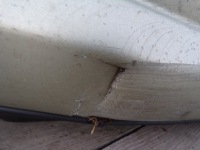 Бампер передній перед peugeot 407 омивачі колір kcvd Зі Шроту, фото thumb