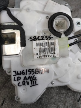 фото thumb №11, Замок двері + ручка лівий перед honda crv iii 07r ang 72151-swa-e1