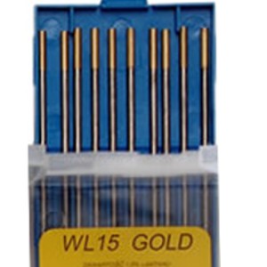 ВОЛЬФРАМОВЫЙ ЭЛЕКТРОД WX FI 2,4Х175 ЗОЛОТОЙ (10ШТ)