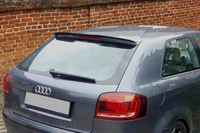 фото thumb №8, Audi s3 8p 2010-2013 спойлер козирок abs чорний mat sobmart