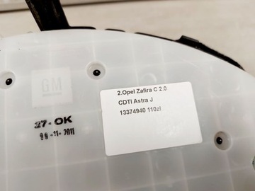 фото thumb №9, Opel zafira 3 iii c 2.0 cdti спидометр приборы obrotomierz eu 13374940