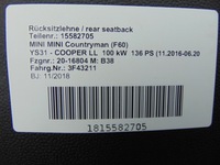 фото thumb №9, Сидіння оббивка диван обшивки mini f60 jcw 18r