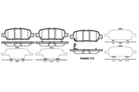 фото thumb №1, Remsa тормозные колодки тормозные infiniti ex 30d