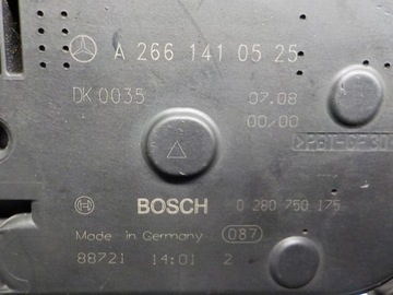 фото thumb №8, Mercedes w204 c180 271820 дроссельная заслонка a2661410525