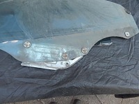 Стекло дверь правый  передок  mazda 323 f ba 94-98 Доставка, фото thumb