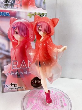 Аниме РИСУНОК Re Zero Ram Rain Ame no Hi Ver SEGA