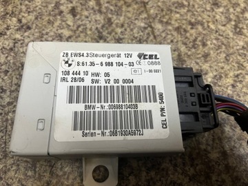 фото thumb №8, Bmw x3 e83 блок управления двигателя набор стартовый 2.0 d m47 ews ключ замок зажигания