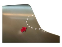 фото thumb №3, Renault clio iv 2012-2019 капот крышка двигателя