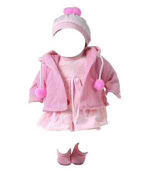 Одежда BABY, кукла BOBAS BORN, платье BALLET 322