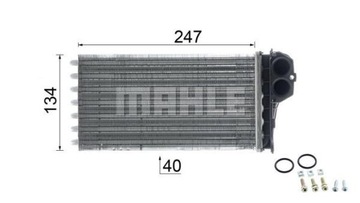 фото thumb №15, Mahle ah 88 000p теплообмінник тепло, обігрів салон