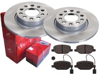 фото thumb №1, Тормозные диски тормозные колодки trw задняя alfa romeo giulieta 278mm