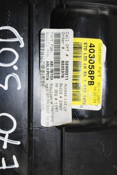 фото thumb №6, Bmw x5 e70 боковина багажника лівий зад чорний 7145909