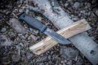 Nóż MORA Garberg Black C Skórzana Pochwa 13100