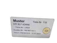 фото thumb №10, Audi rs7 бампер перед переднє 4k8807437j