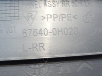 фото thumb №10, Обшивка обивка дверь задняя citroen c1 ii toyota aygo ii peugeot 108 2014-