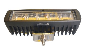 LAMPA ROBOCZA LEDOWA 45 LED DIODY OSRAM ROZPRASZAJĄCA 12-24V PROSTOKĄTNA