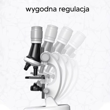 УЧЕБНЫЙ МИКРОСКОП ШКОЛЬНЫЙ НАБОР ОБУЧАЮЩИЙ ДЕТЕЙ АКСЕССУАРЫ 1200x DA199