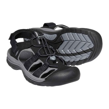 Keen Sandały Rapids H2 1022272 Black/Steel Grey