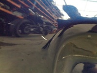 фото thumb №11, Крышка багажника задняя с стекло fiat panda 3 iii 2015r. as2 granatowa kod 567/a