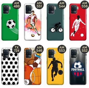 ЧЕХОЛ ДЛЯ OPPO RENO 5 LITE PATTERNS СПОРТ ФУТБОЛ ФУТБОЛЬНЫЙ ЧЕХОЛ