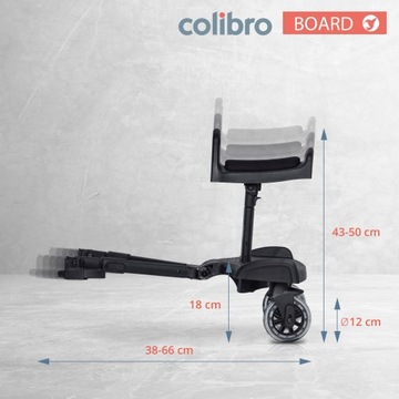 Поставка для тележки с универсальной платформой 2IN1 Colibro Seat